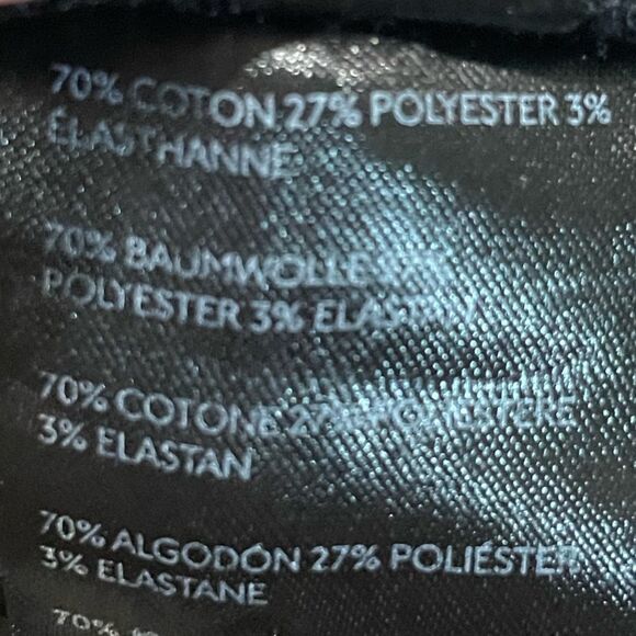 Free people We the free black Spellbound Coated Bootcut Jeans size 24 - Picture 10 of 10